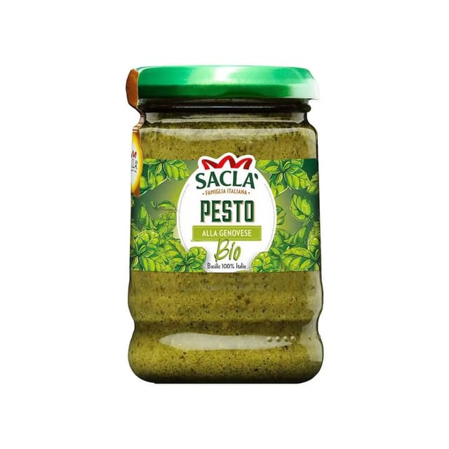 8001060020849 - Sacla - Sauce pesto alla genovese bio sans gluten
