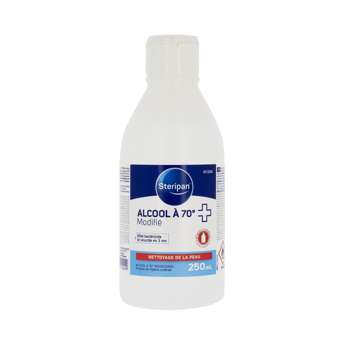 Livraison à domicile Steripan L'alcool modifié à 70°, 250ml
