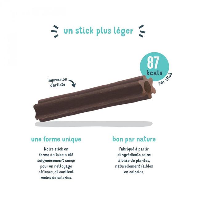 5407007142149 - Edgard Cooper - Stick à Mâcher Pomme et Eucalyptus- Friandise Récompense pour Grand Chien adulte x7