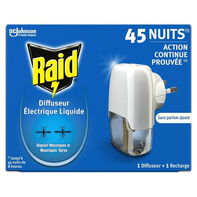 5000204335149 - Raid - Diffuseur Répulsif Moustiques 45 nuits