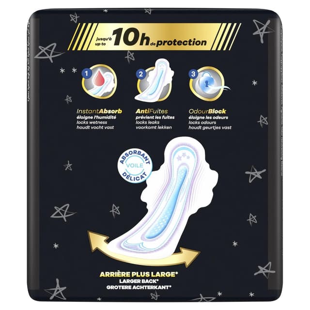 8700216907149 - Always - Serviette Hygiénique Secure Night avec Ailettes