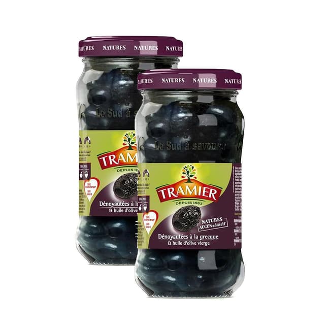 2050000418549 - Tramier - Olives dénoyautées à la Grecque et huile d'olive vierge