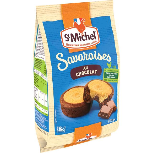 3023470200050 - St Michel - Savaroise au chocolat x8