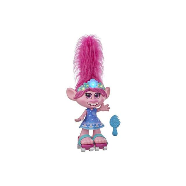 5010993740550 - Trolls - Hasbro - Poupée interactive cheveux dansants- Trolls Poppy