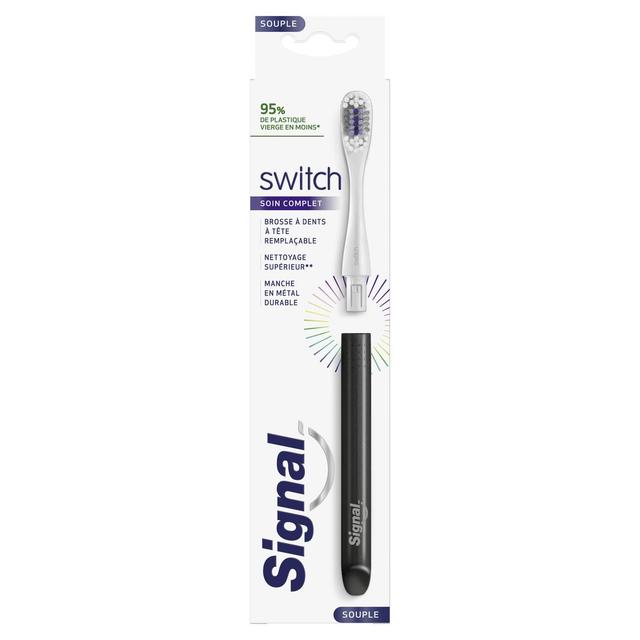 8720181030550 - Signal - Brosse à dents Souple à tête remplaçable Switch