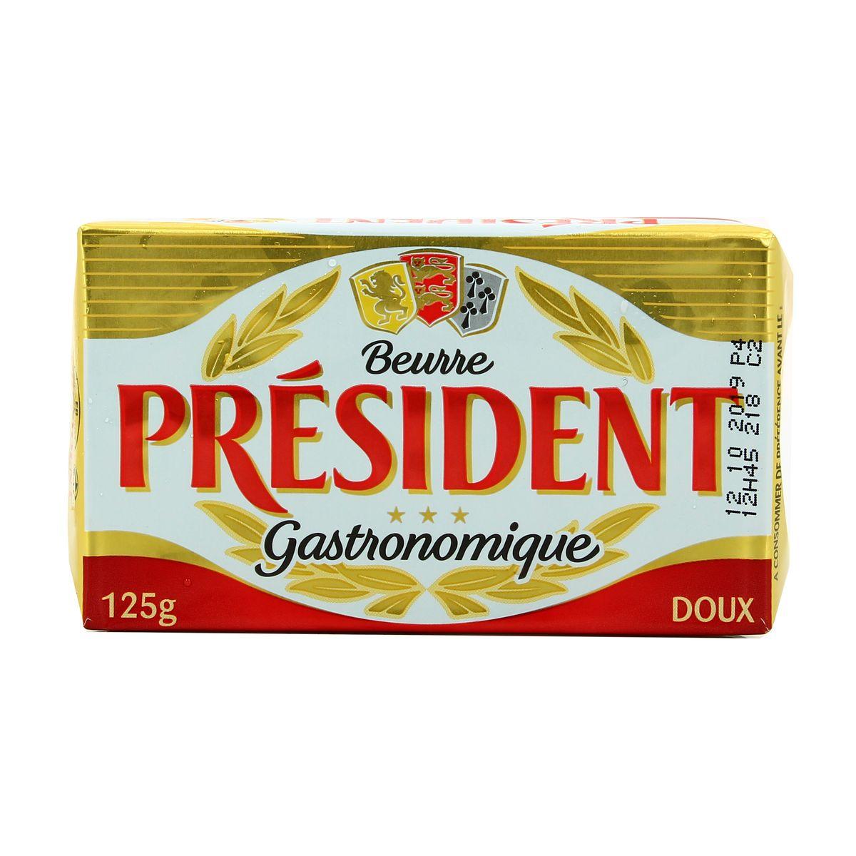 3228020481150 - Président - Beurre doux gastronomique plaquette 