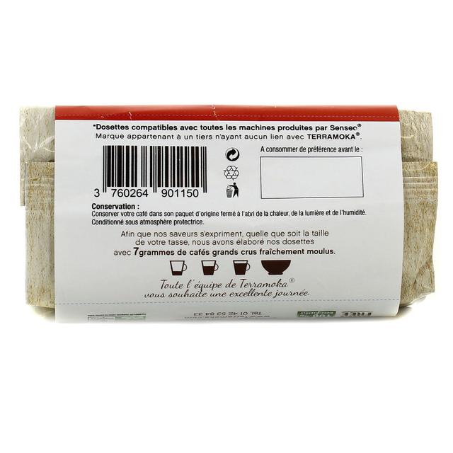 3760264901150 - Terramoka - Café bio type Senseo Pérou Mr Albert 