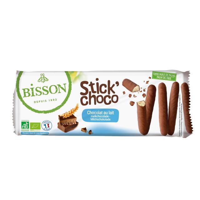 3380380101250 - Bisson - Biscuits Stick' choco bio