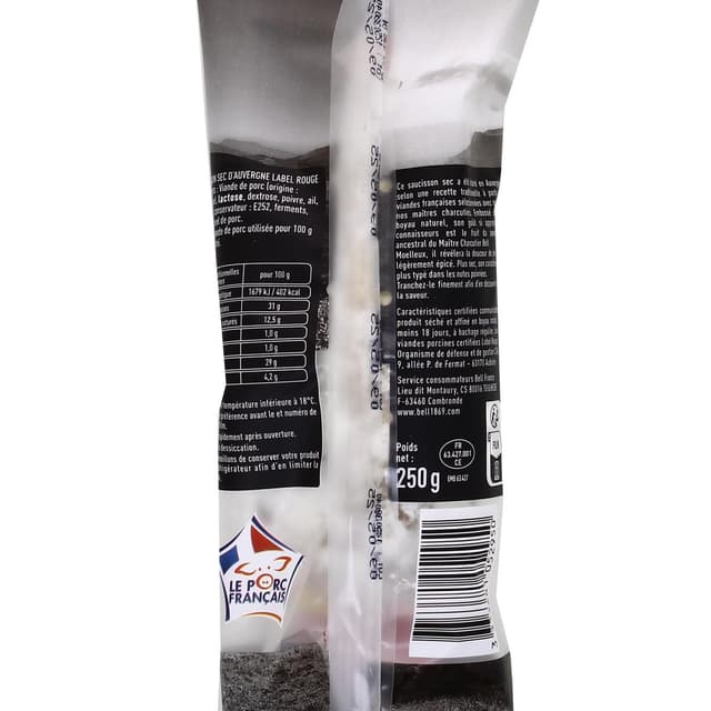3333681052950 - Bell - Saucisson Sec d'Auvergne Label Rouge