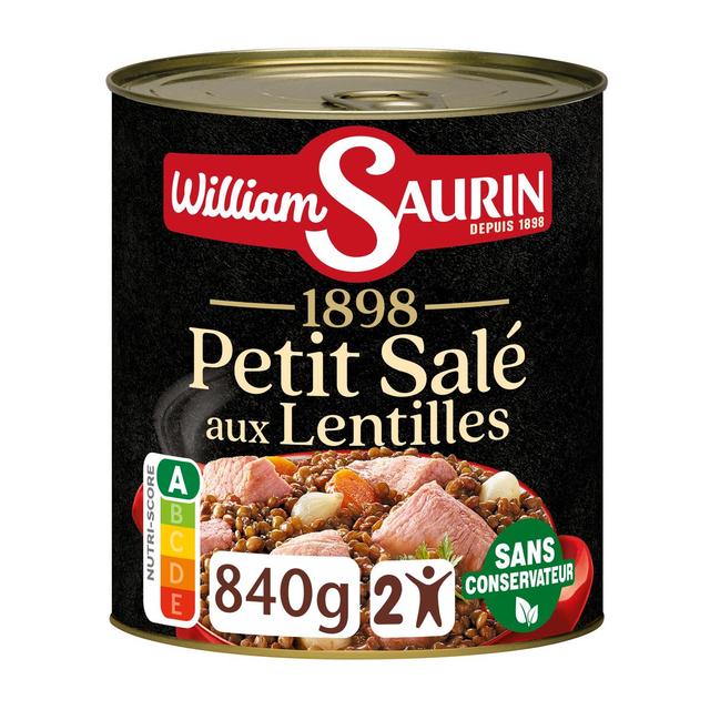 3049580543450 - William Saurin - Petit salé et lentille