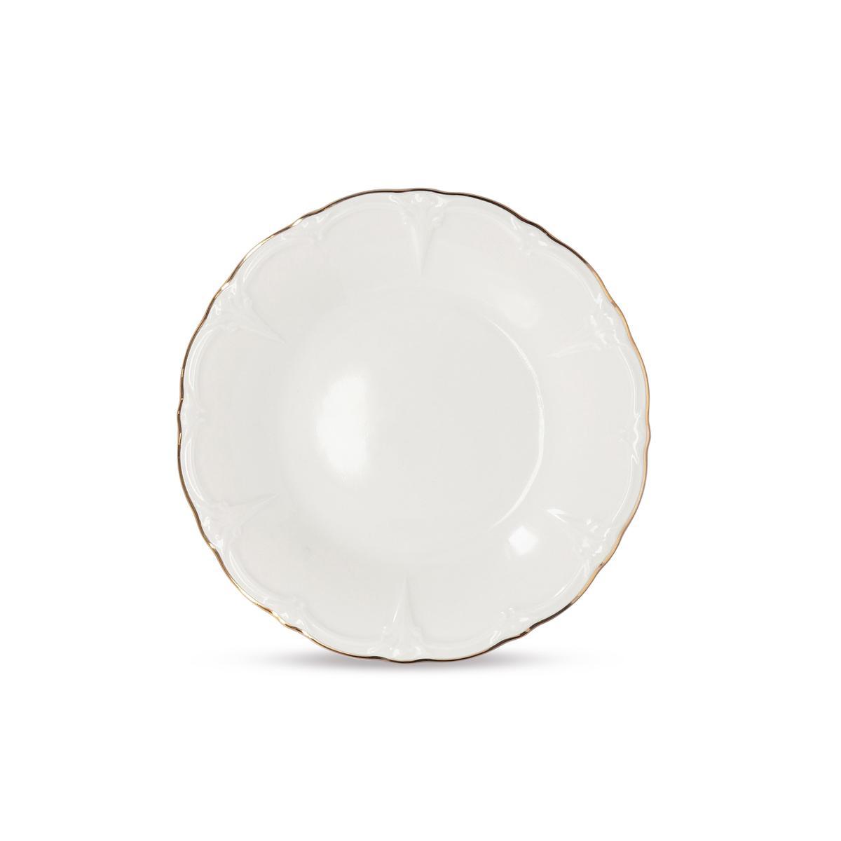 5410595774050 - Collection Retro - Assiette plate avec bord doré Retro