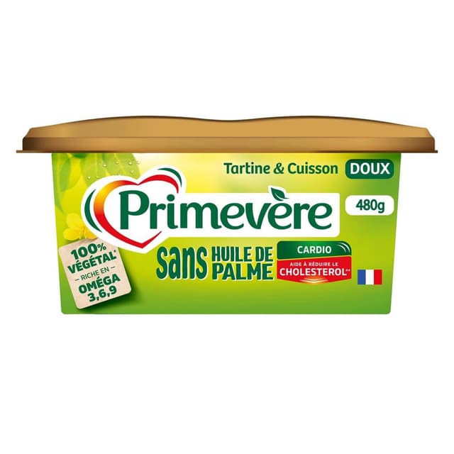 3155251204350 - Primevère - Doux 100% Végétal sans huile de Palme