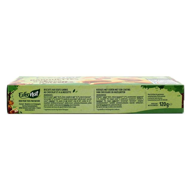 3396411244650 - Evernat - Barquette o'choco noisette bio