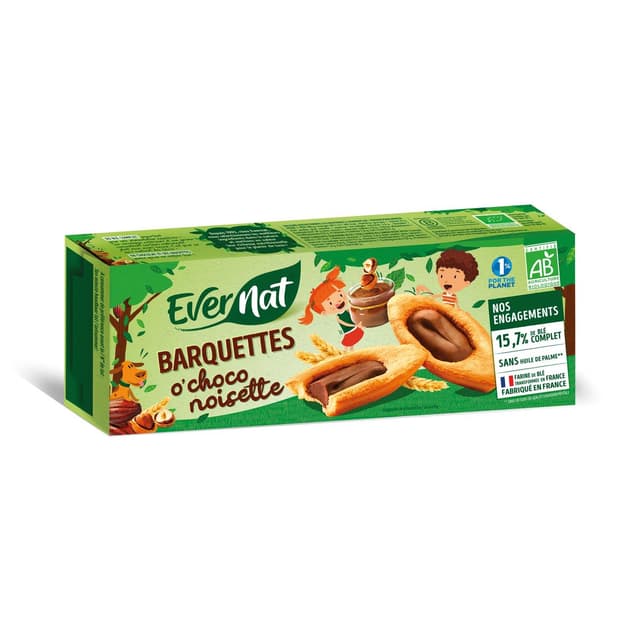 3396411244650 - Evernat - Barquette o'choco noisette bio