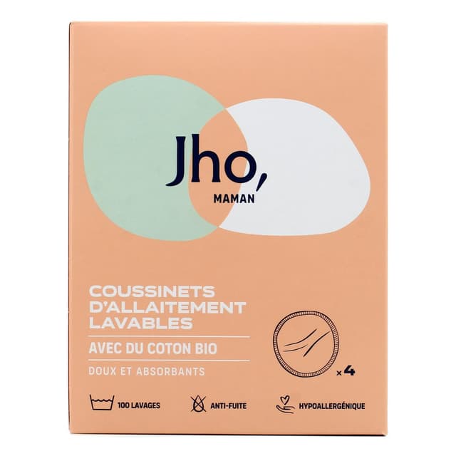3701208604850 - JHO - Coussinets allaitement lavables