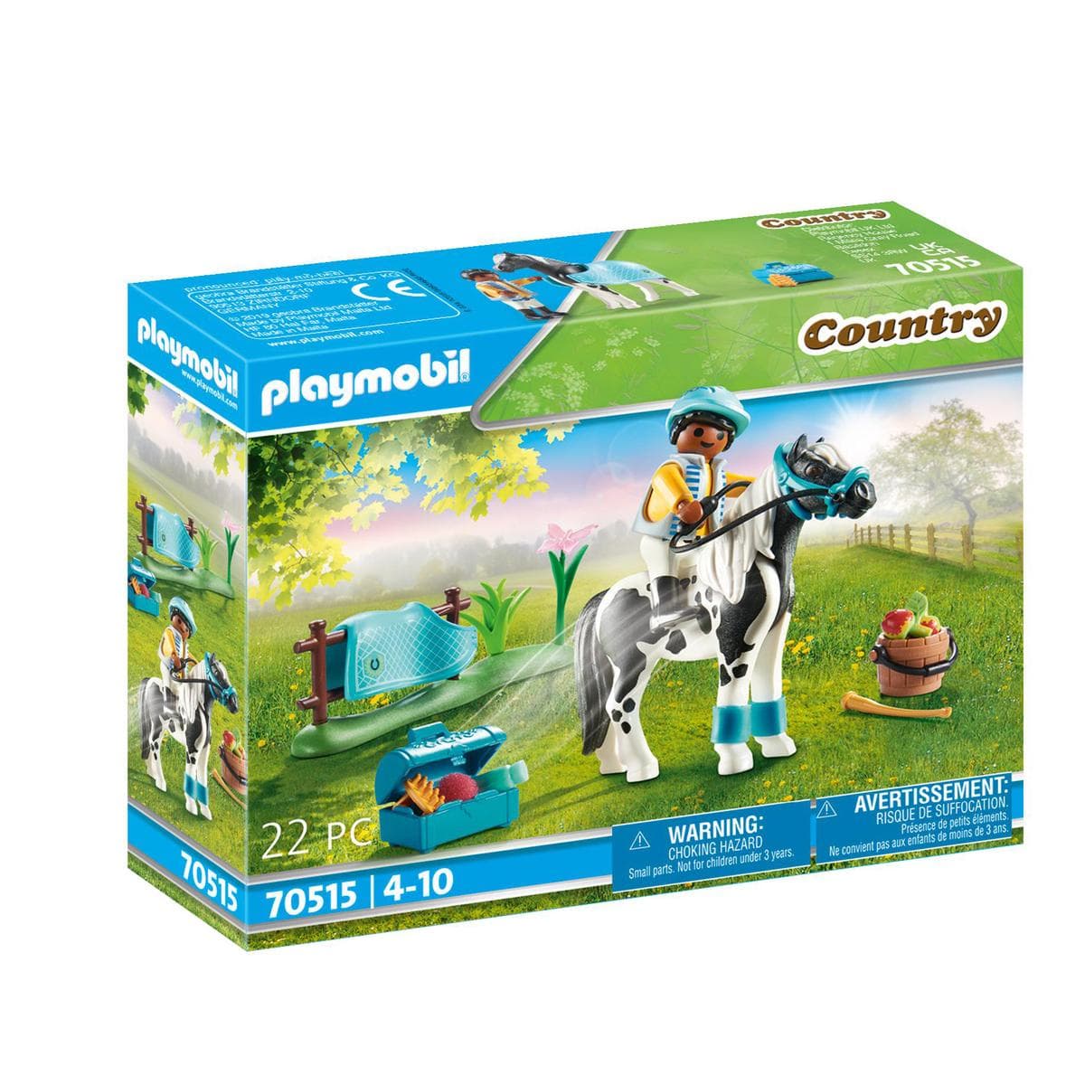 Playmobil Country 5893 Valisette cavaliers et poneys pas cher