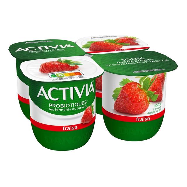 3033491325250 - Activia - Yaourt aux fruits fraise bifidus