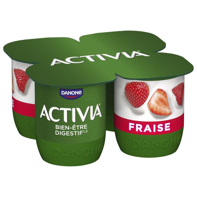 3033491325250 - Activia - Yaourt aux fruits fraise bifidus
