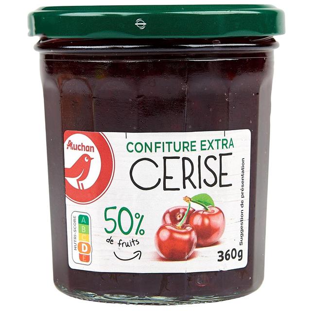 3596710475650 - Auchan - Confiture extra de cerises
