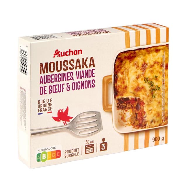 3596710547050 - Auchan - Moussaka boeuf