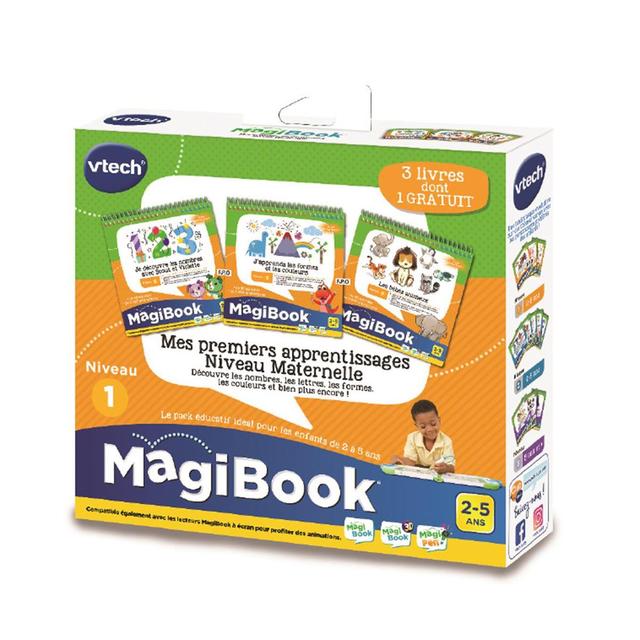 3417764889050 - Magibook - Vtech - Mes premiers apprentissages - Niveau maternelle