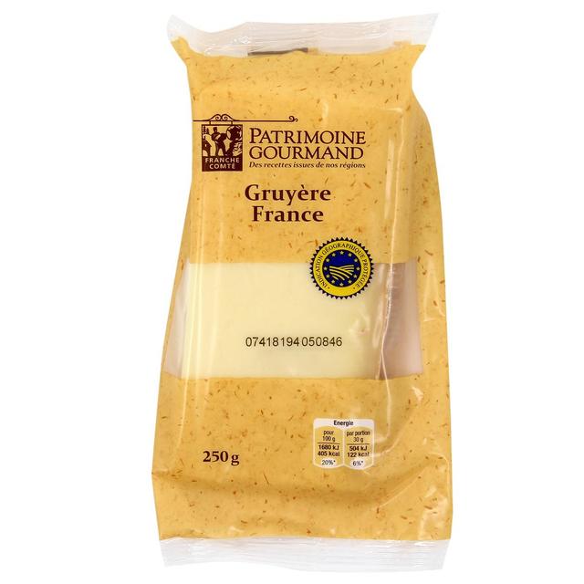 3257983140651 - Patrimoine Gourmand - Gruyère au lait cru