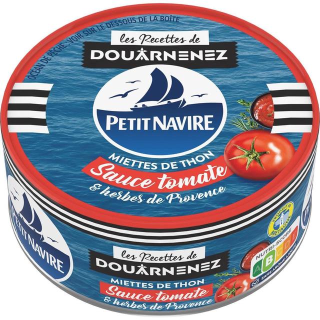3019081241551 - Petit Navire - Miettes de thon à la tomate et Herbes de Provence
