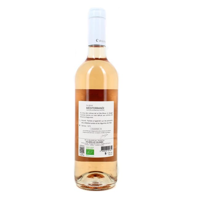 3760026101651 - Vin de Pays de Méditerranée Rosé IGP - Lili Jolie de Jean Luc Colombo