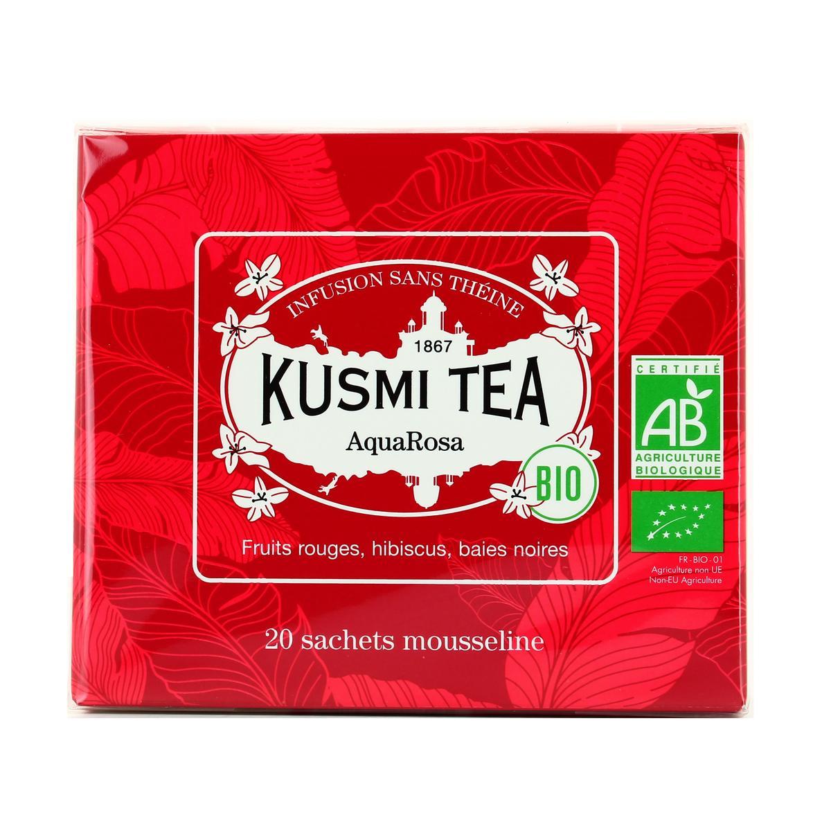 3585810082851 - Kusmi Tea - Infusion AquaRosa Bio 