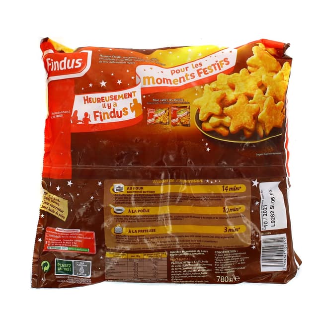3599741004851 - Findus - Pommes Etoiles