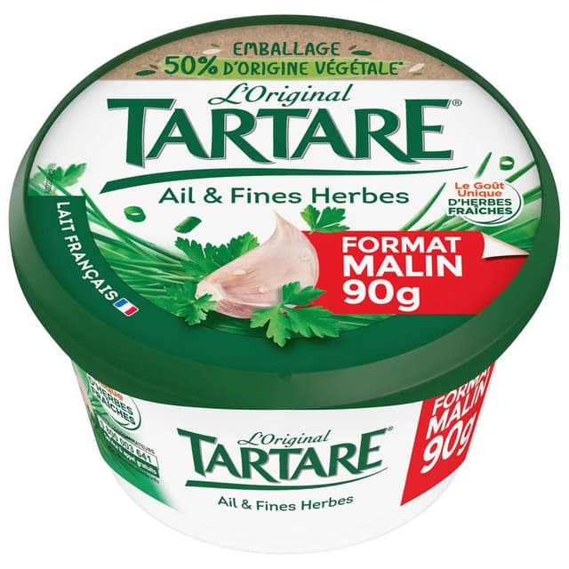3272770016551 - Tartare - Fromage à tartiner ail & fines herbes