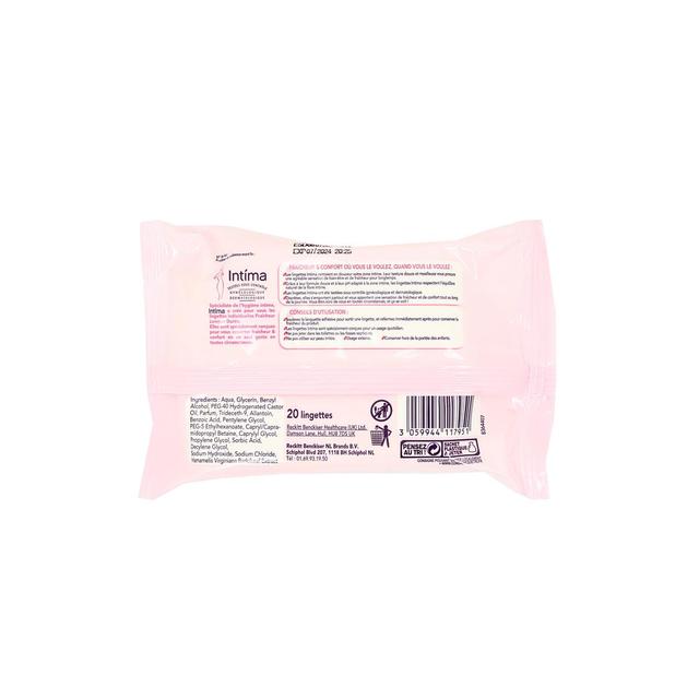 3059944117951 - Intima - Lingettes Intime fraîcheur longue durée