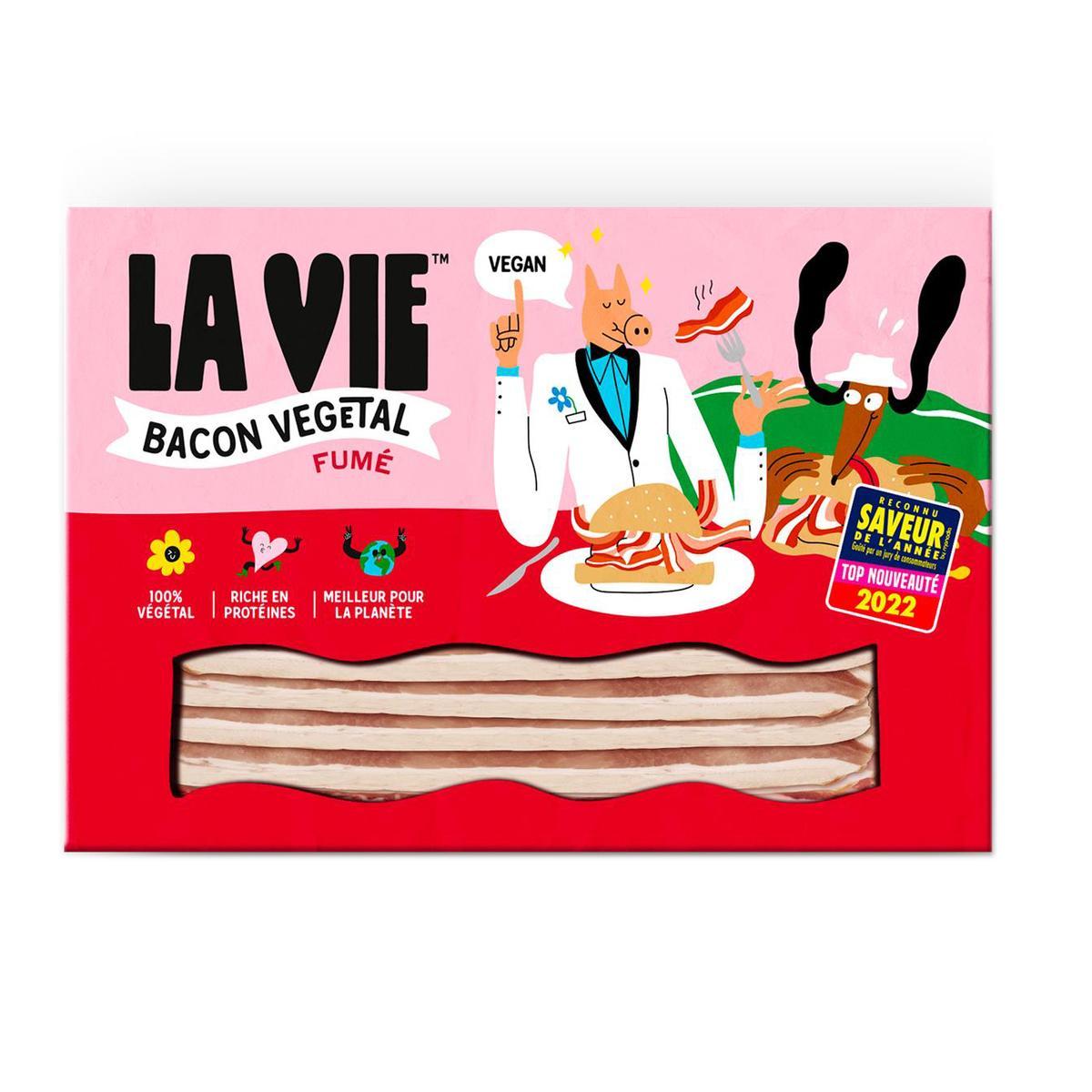 3770018078151 - La Vie - Bacon Végétal Fumé