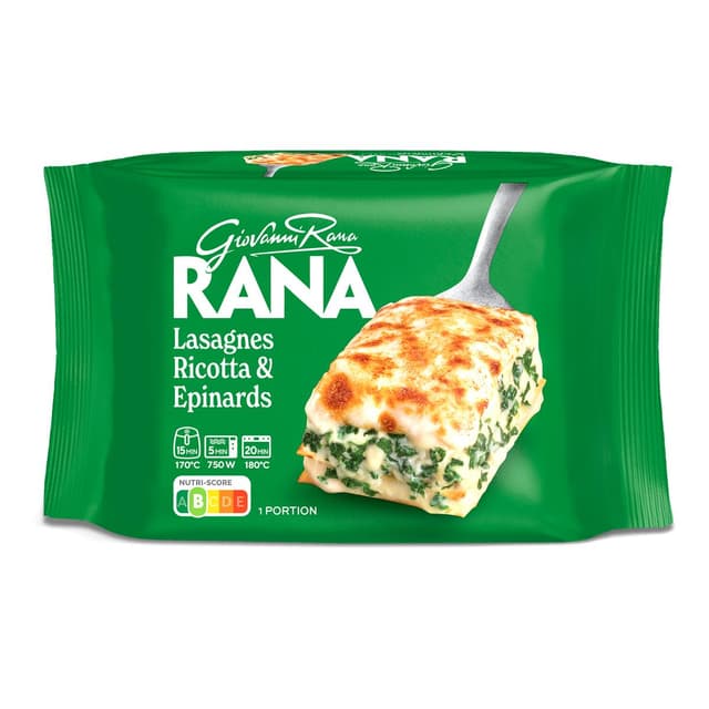 8001665729451 - Giovanni Rana - Lasagnes Ricotta & Epinards