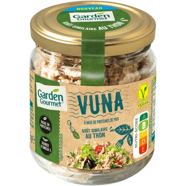 7613287940452 - Garden Gourmet - VUNA Protéines de Pois aromatisé goût Thon