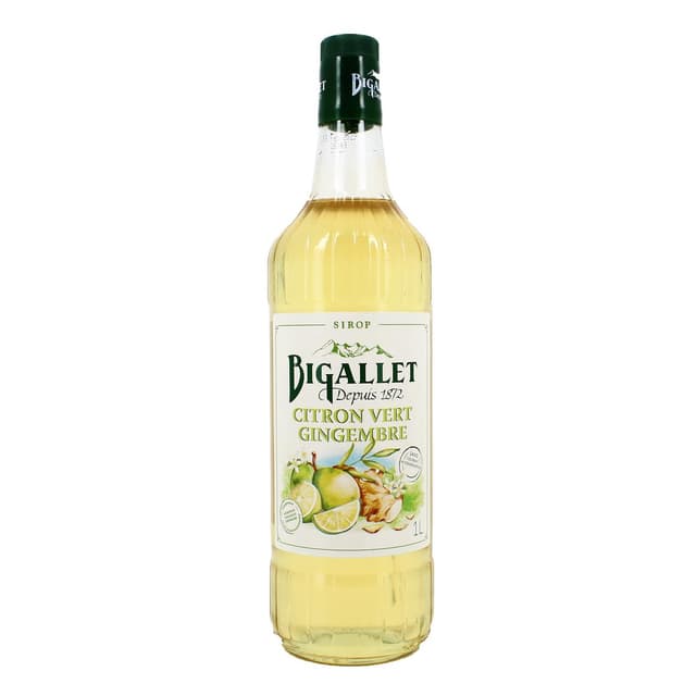 3336770060652 - Bigallet - Sirop citron vert gingembre