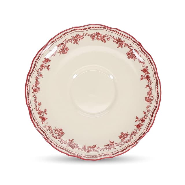 5410595781652 - Collection Cyril - Soucoupe 15,5cm burgundy Cyril
