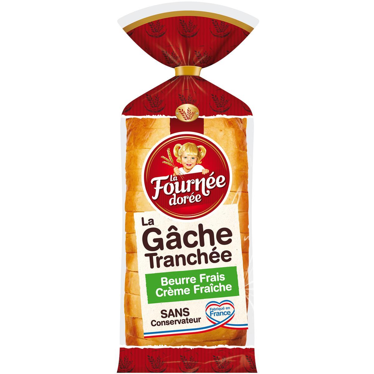 3587220002252 - La Fournée Dorée - Gâche, Brioche Tranchée Nature