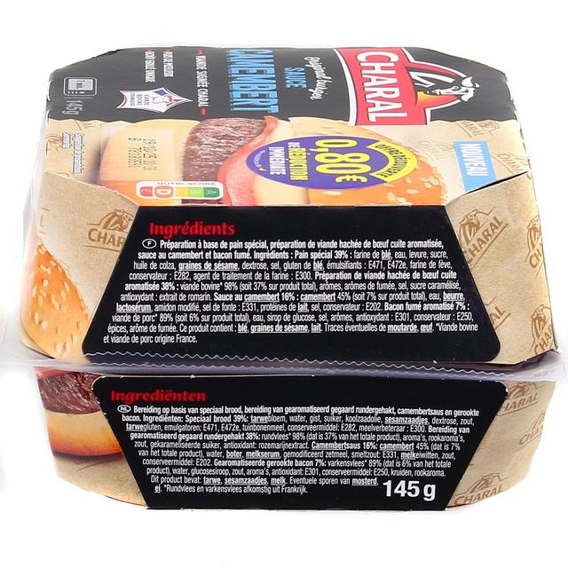 3181239102752 - Charal - Original Burger Sauce Camembert