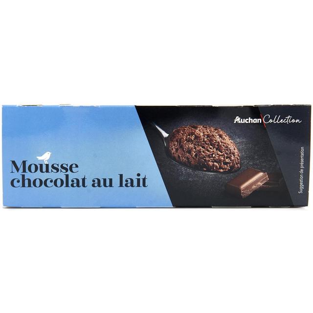 3596710513352 - Auchan Collection - Mousse au chocolat au lait