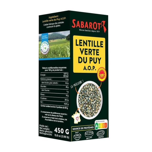 3111952043452 - Sabarot - Lentilles Vertes du Puy AOP