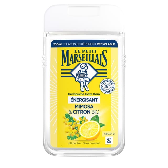 3574661774152 - Le Petit Marseillais - Gel douche extra doux énergisant mimosa et citron bio
