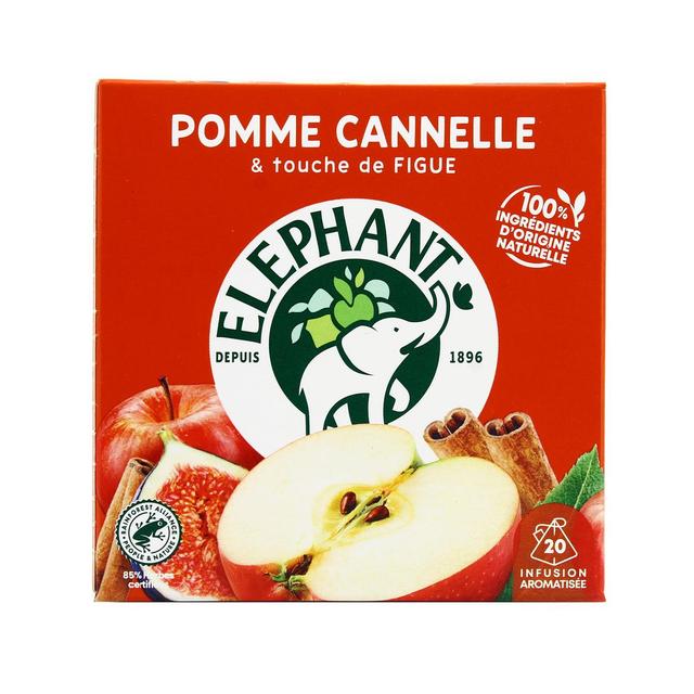 8720608025152 - Elephant - Infusion pomme cannelle et touche de figue