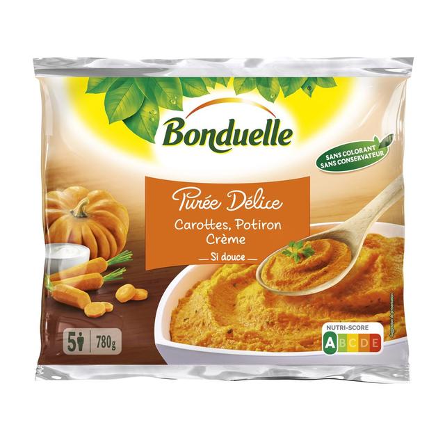 3083681066852 - Bonduelle - Purée Délice si douce- Carottes, Potiron, Crème