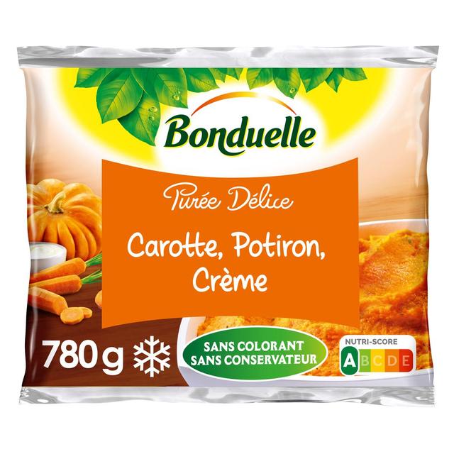 3083681066852 - Bonduelle - Purée Délice si douce- Carottes, Potiron, Crème