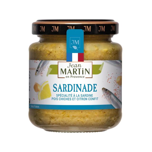 3271514167252 - Jean Martin de Provence - Sardinade - Spécialité à la sardine pois chiches et citron vert à tartiner