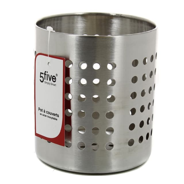 3560234498952 - Secret de Gourmet - Pot range couverts inox