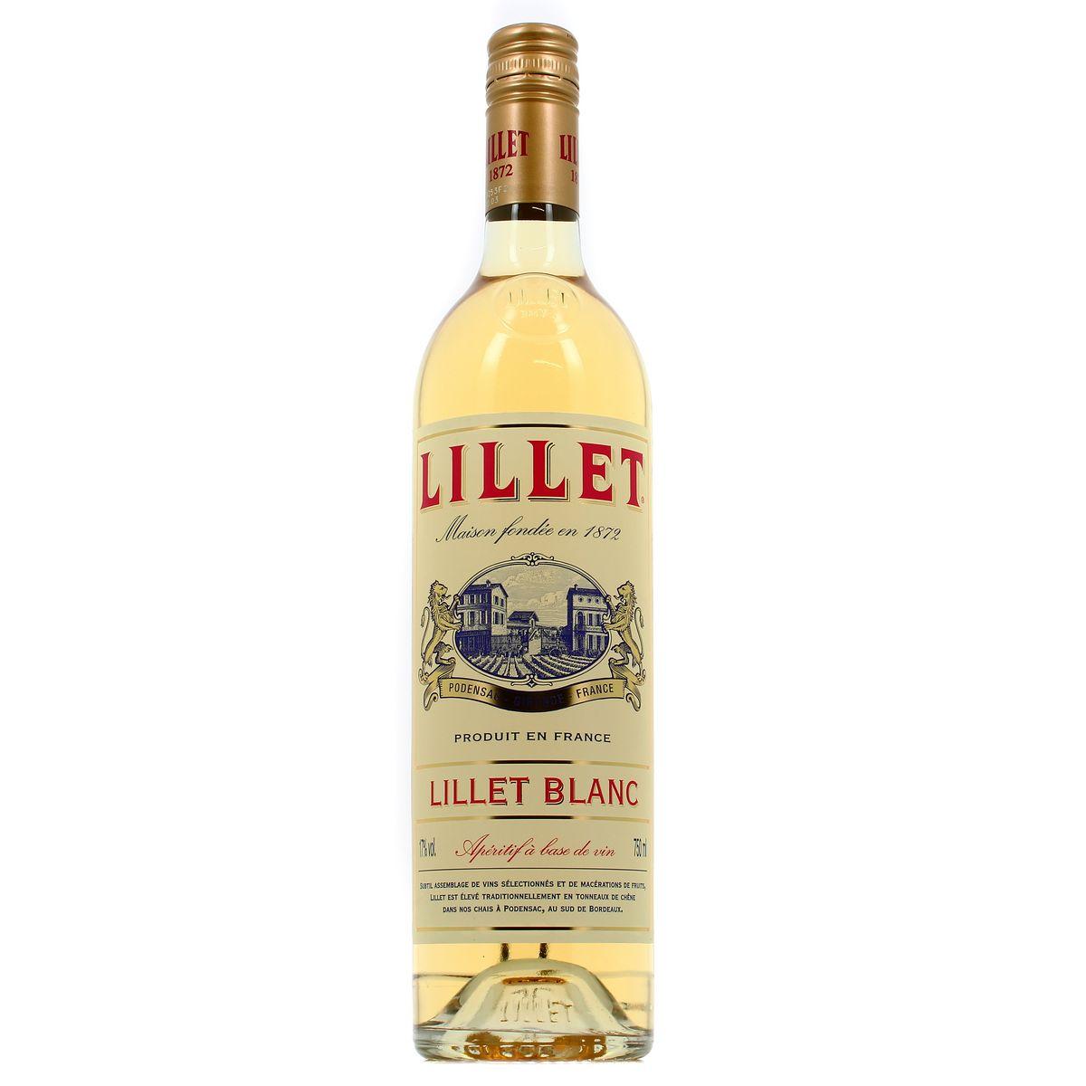 3057230000253 - Lillet blanc - Apéritif à base de vin 17°