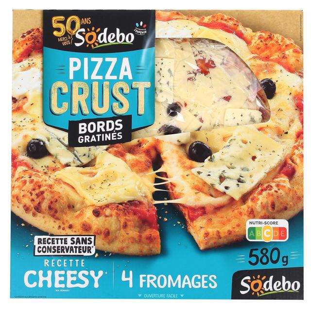 3242273050253 - Sodebo - Pizza Crust 4 Fromages
