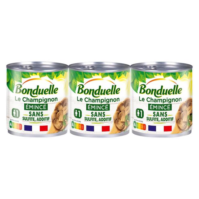 3083681120653 - Bonduelle - Champignons émincés sans sulfite et sans additif 
